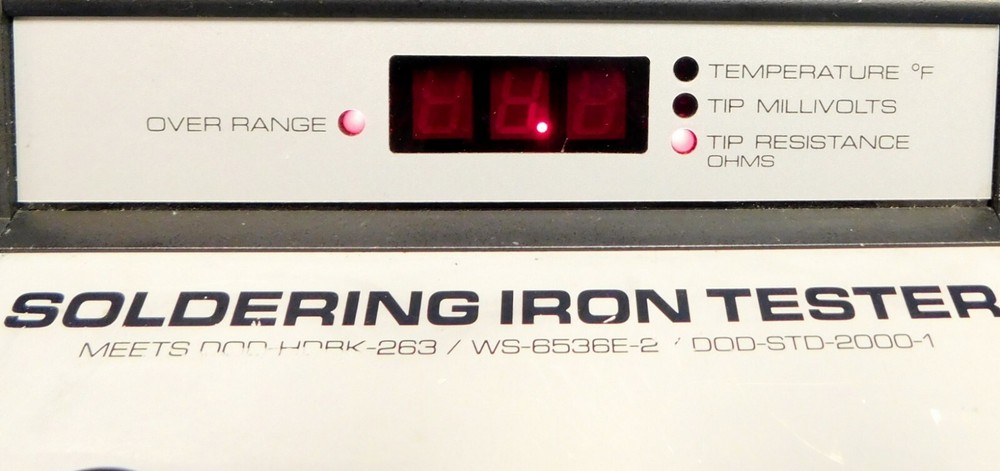 Wahl ST2000 Soldering Iron Tester Untested