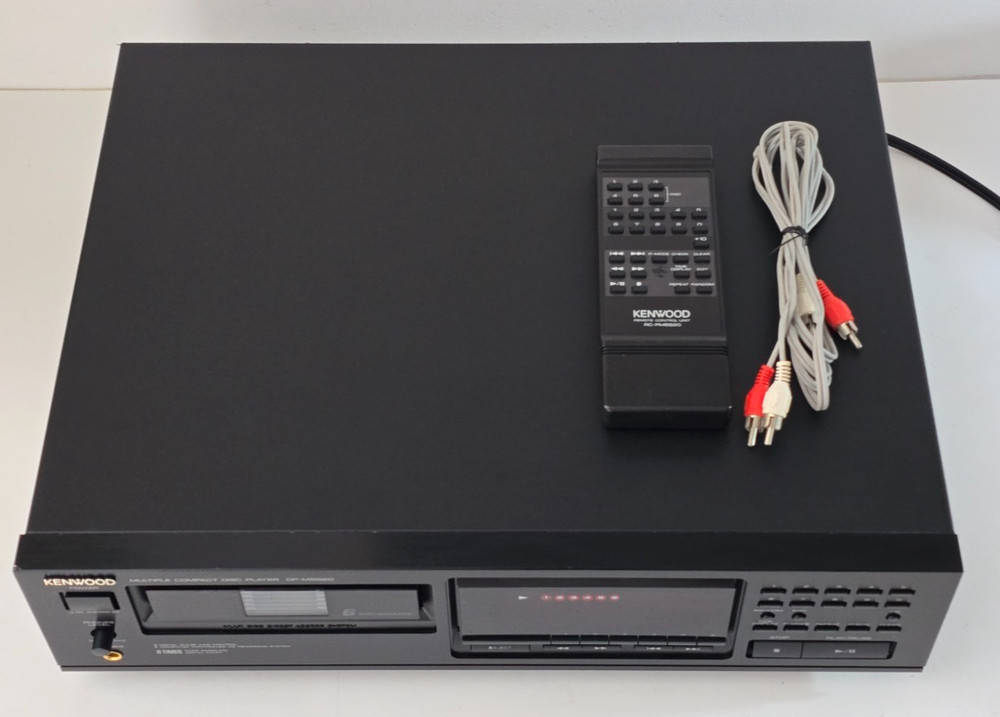Kenwood DP-M5520 Multi CD Compact Disc Player (6 CDs) w/Remote (Tested/Working)