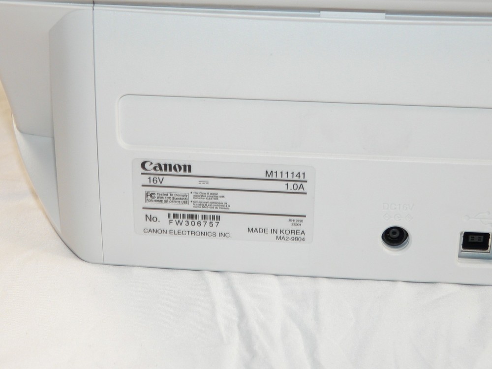 Canon ImageFormula DR-C130 M111141 Duplex Image & Document Scanner - Tested