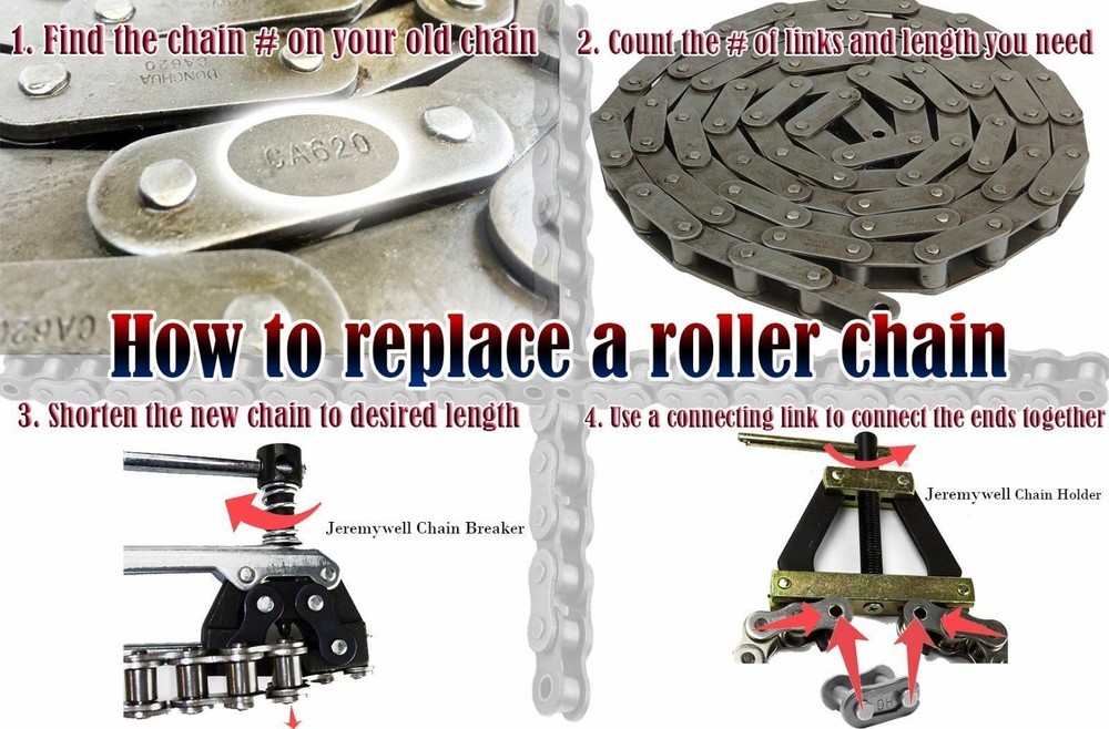 40 Standard Roller Chain Connecting Link (10PCS)