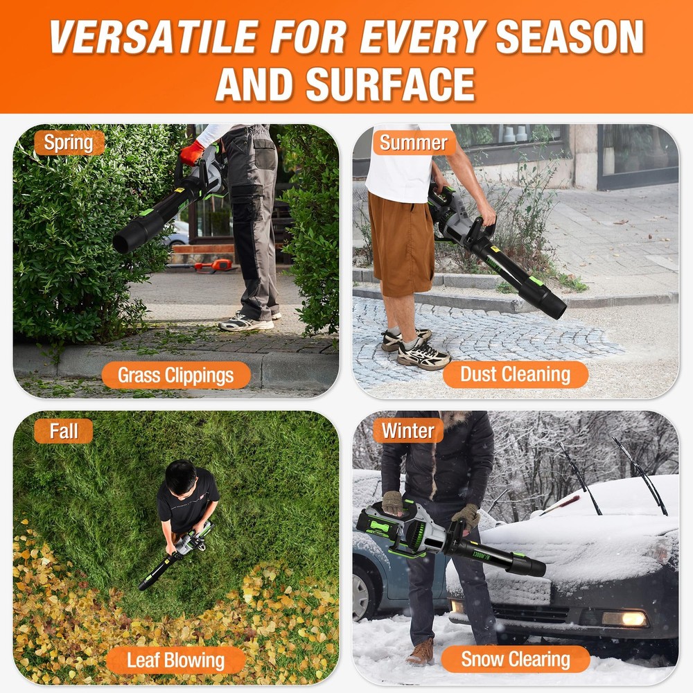 EGO Leaf Blower Handle 2.0 Lightweight Ergonomic Back-Saving Grip Shoulder Strap