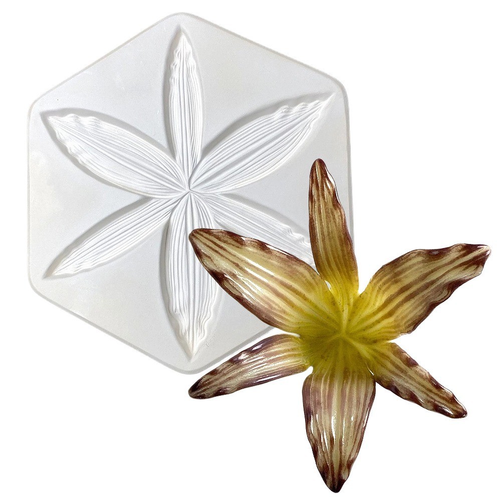 9.25"RD.-Deep 1.5" Lily Mold Glass Fusing