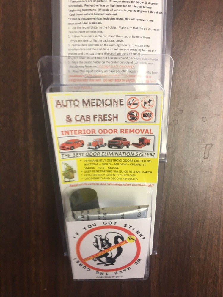 Superstrength Automotive Odor Eliminator
