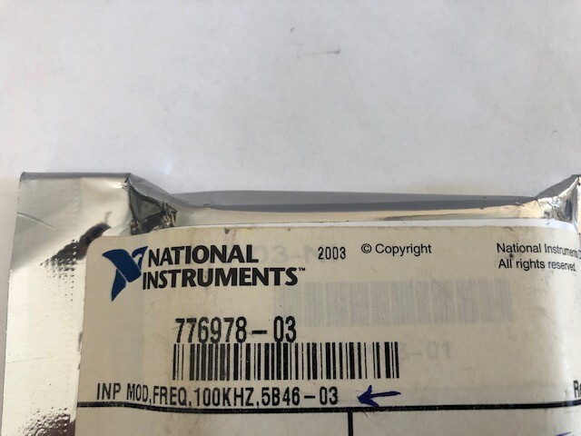 NATIONAL INSTRUMENTS 5B46-03
