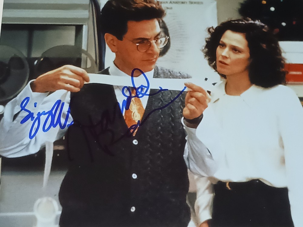 Harold Ramis Sigourney Weaver Ghostbusters Signed Autograph COA Authentication 2