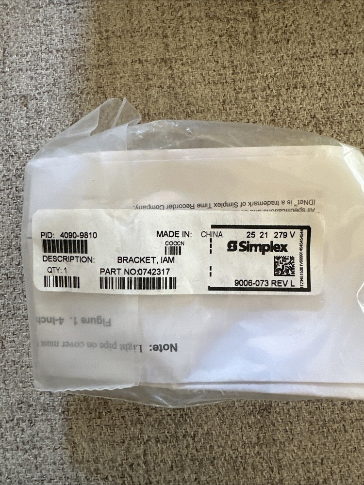 Simplex 4090-9810 - Same Day Shipping (SEALED)