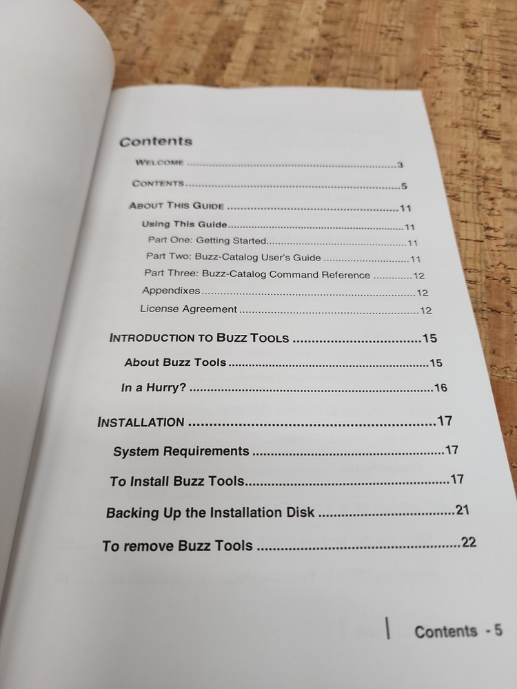 Buzz Tools Home Embroidery Management System Version 3 Plus GUIDE BOOK ONLY