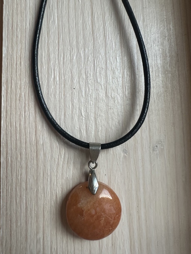crystal necklace multi colored