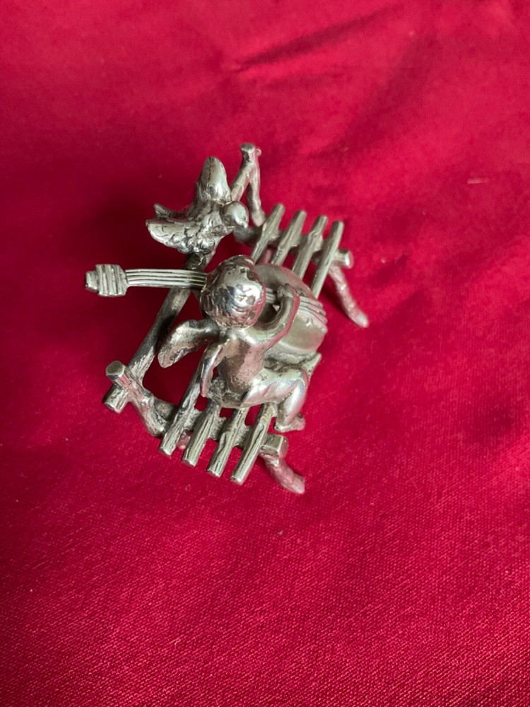Figurine Solid Vintage Silver 39g