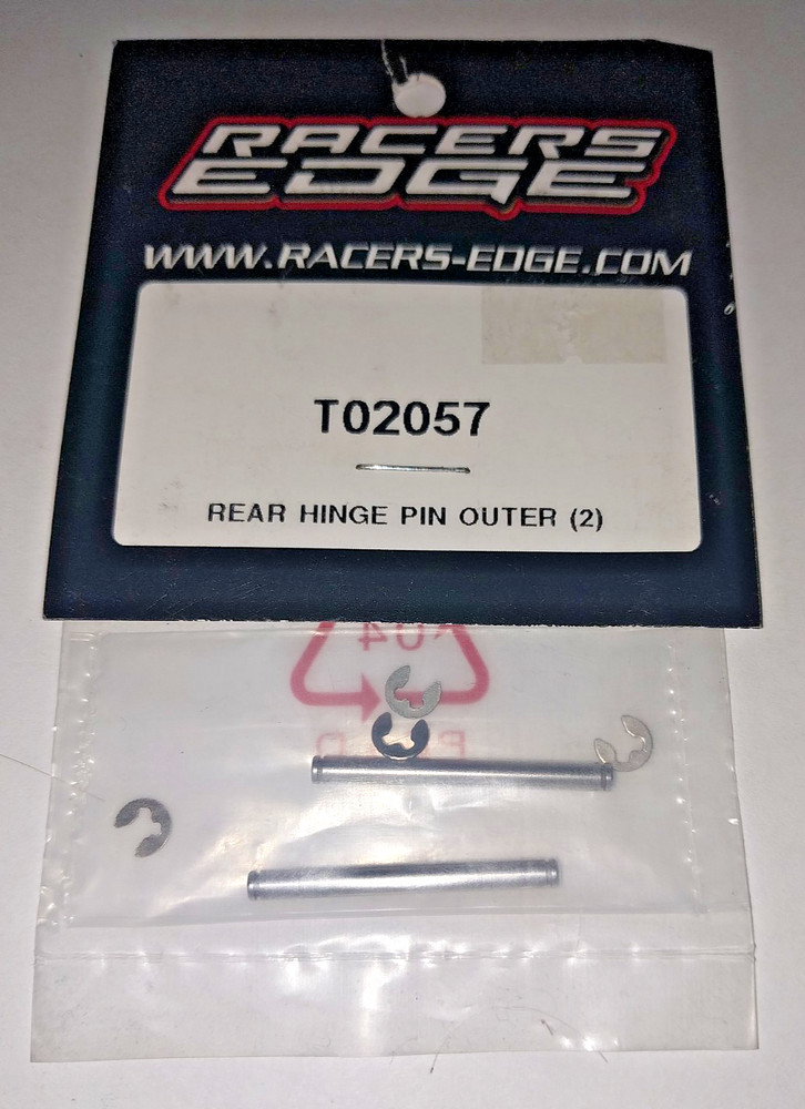 Racers Edge T02057 Rear Hinge Pins Outer & E-clips for switch Back