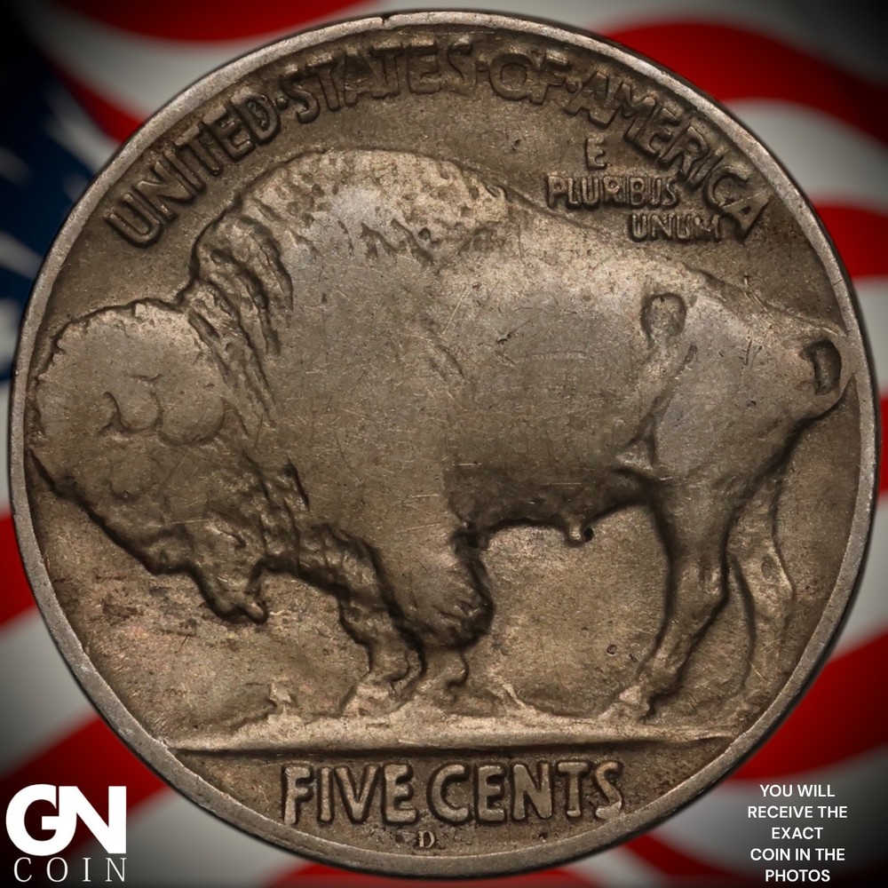 1919 D Buffalo Nickel A2809