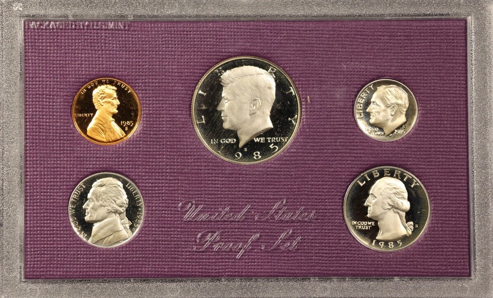 1985 US Mint Proof Set