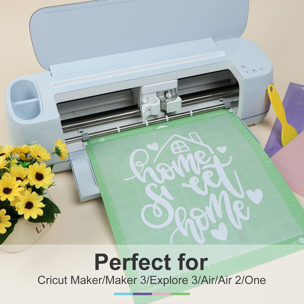 Cutting Mat, 5 Pack Cutting Mat 12X12(Standard, Light, Strong, Fabricgrip) Compa