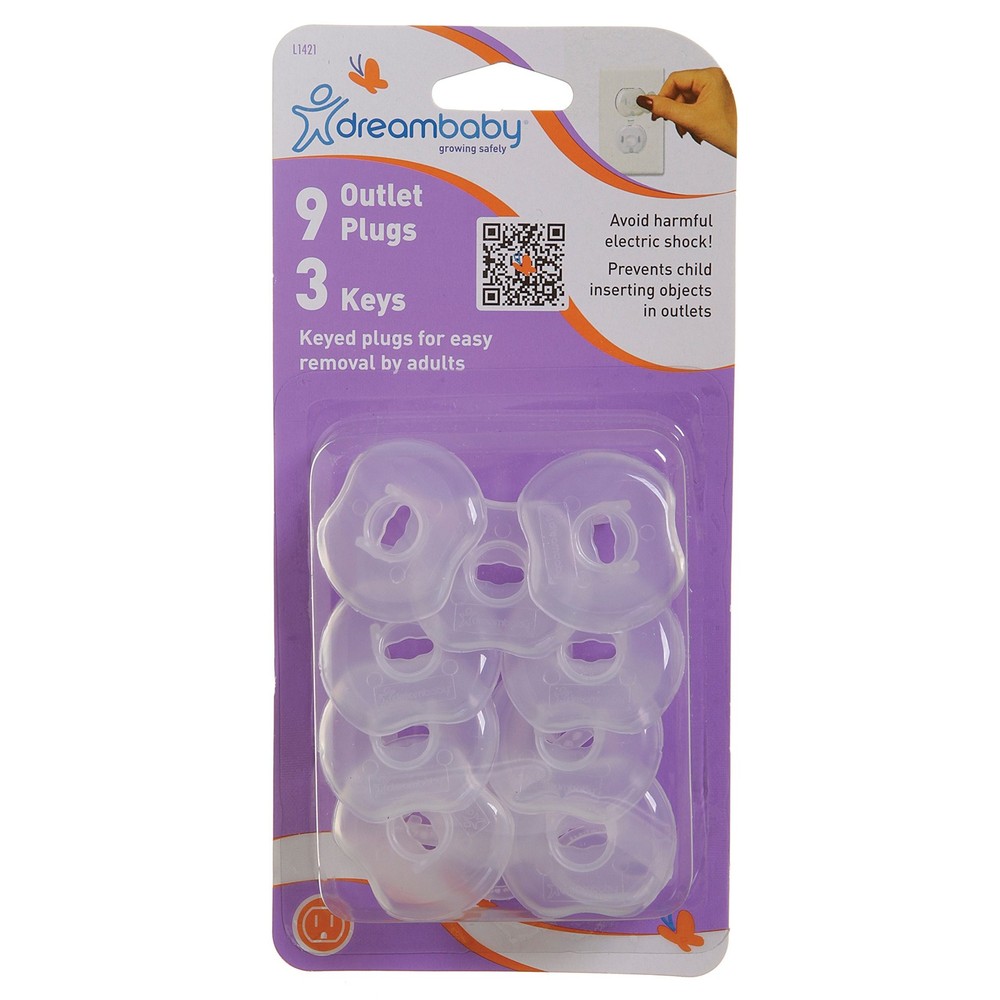 Dreambaby Keyed Outlet Plugs Cover Protector