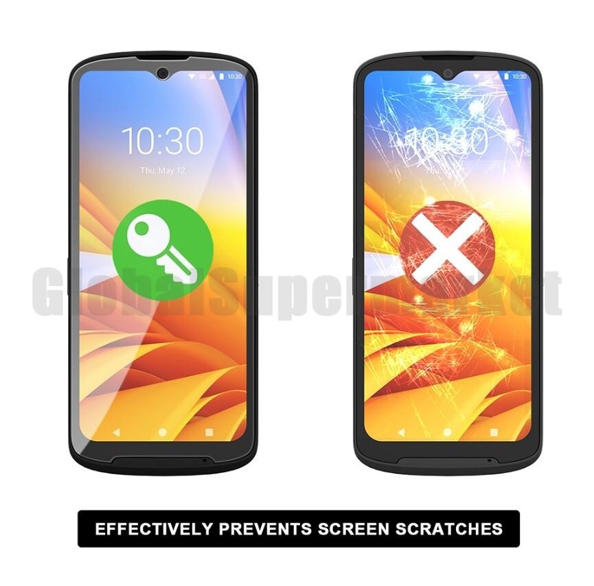 US SHIP 3-PACK Tempered Glass Screen Protector for Zebra TC15 Barcode Scanner