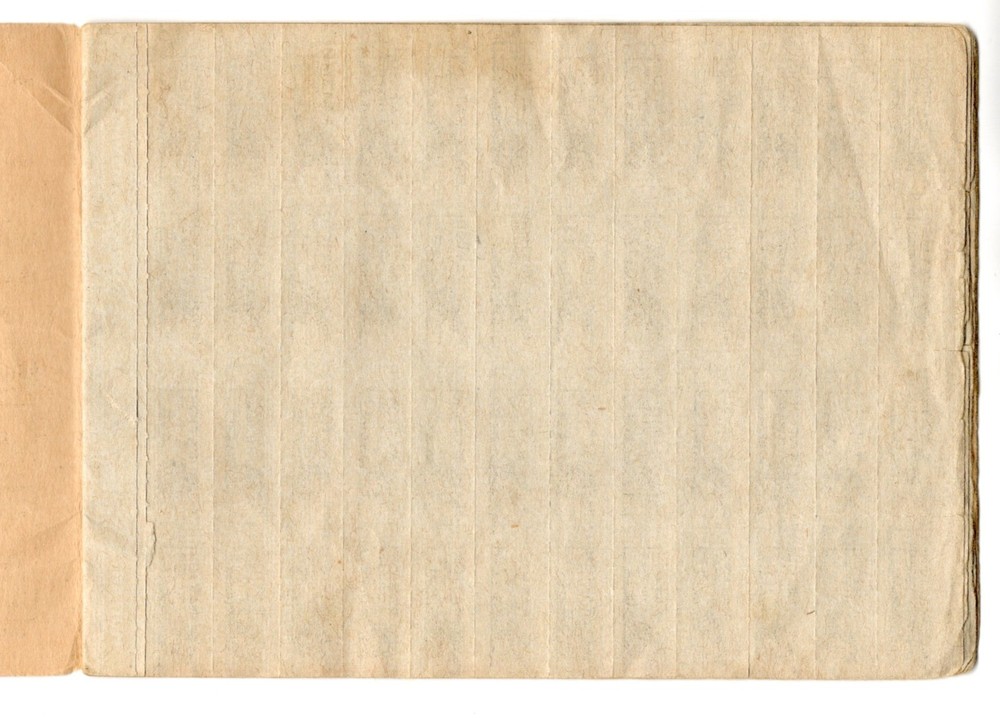 C1940s - WWII War Ration Book No. 3 - XL2W