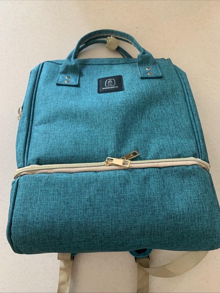 MOMIGO Breast Pump Backpack Double Layer, Moistureproof, Cooler Bag