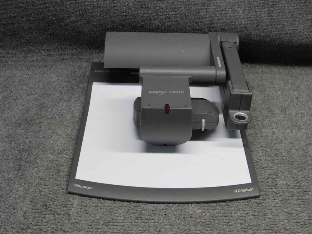 WolfVision Model VZ-8 Plus 3 Visualizer/Document Camera *Tested*