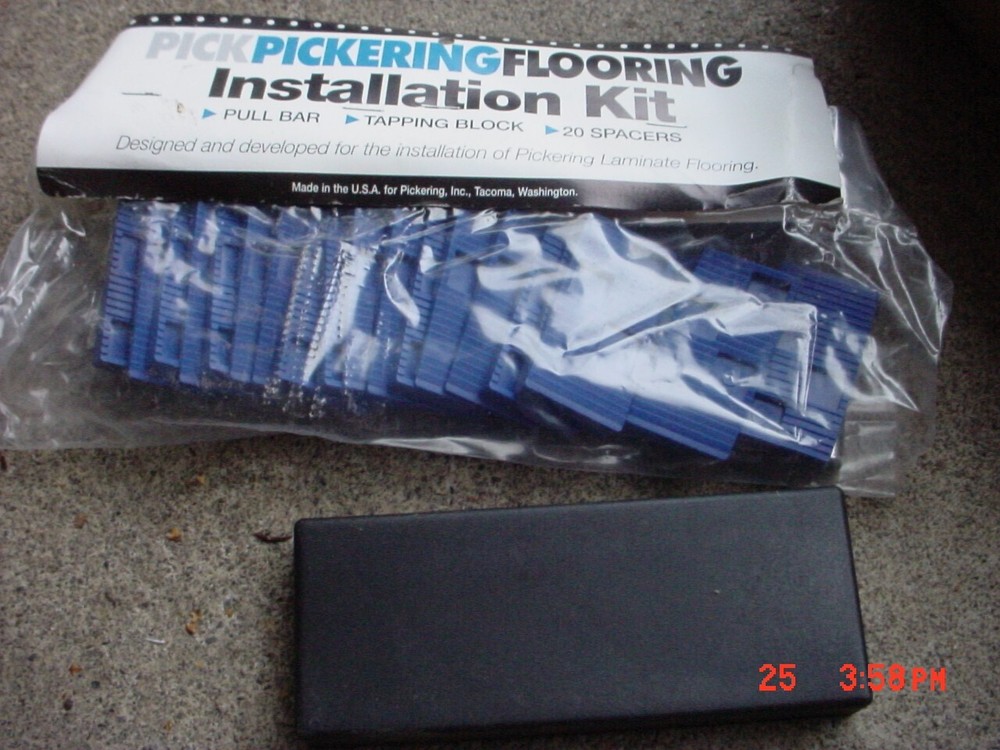 Pickering Flooring Installation Kit with Tapping Block Pull Bar 20 Spacers