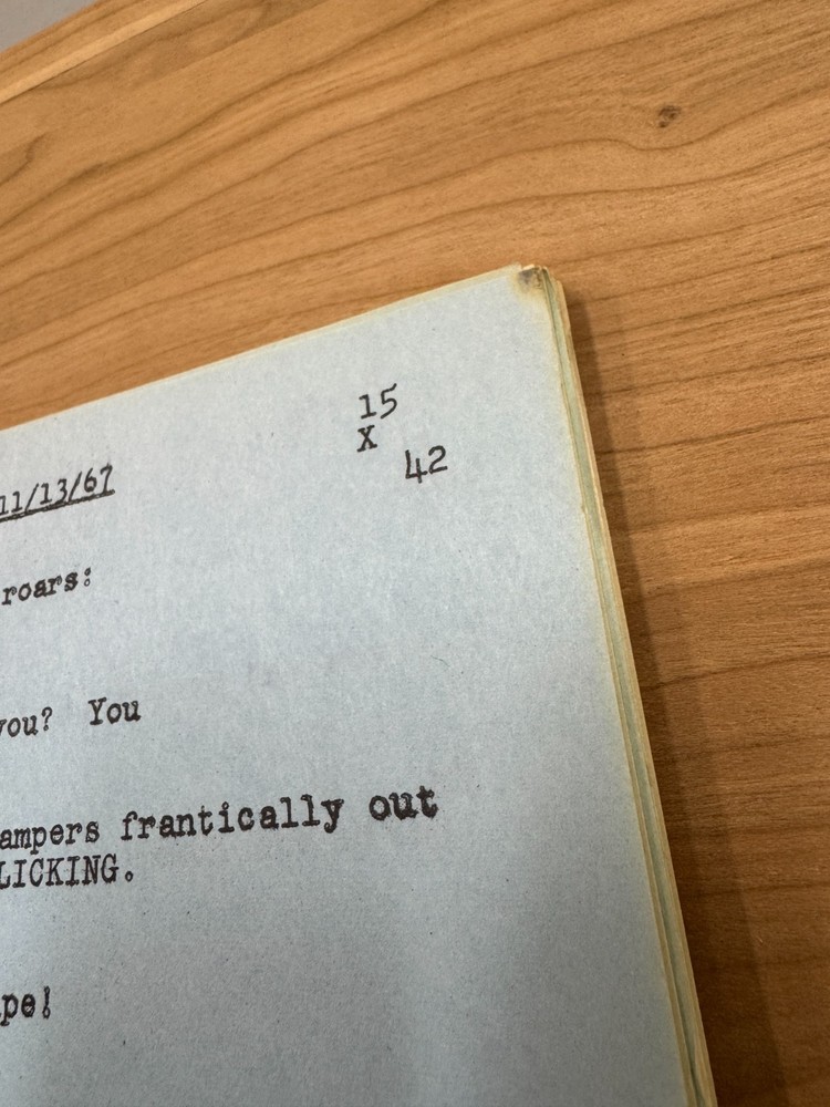 Lost in Space Irwin Allen Sci Fi - "Princess in Space" TV Show Script 1967