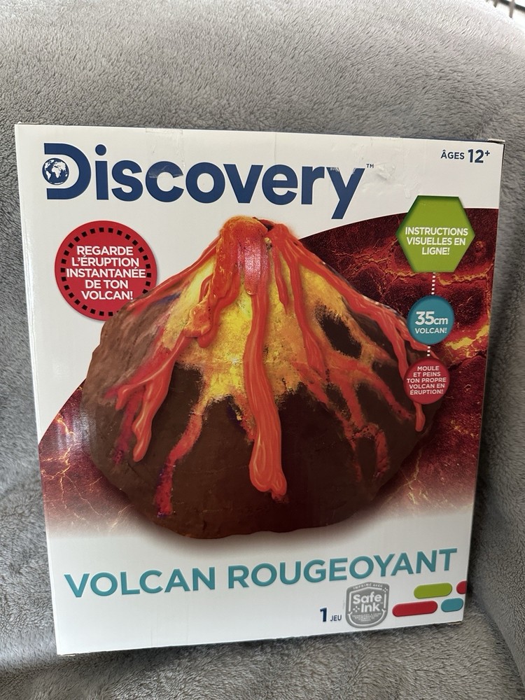 Discovery Glowing Volcano Stem Science Experiment Laboratory Kit Ages 12+