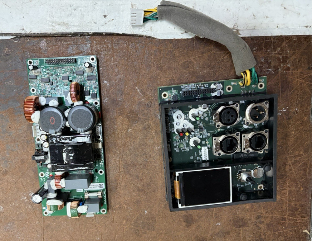 QSC LA108 Input PCB & Amp PCB Non-Working Use for Parts/Try to Fix