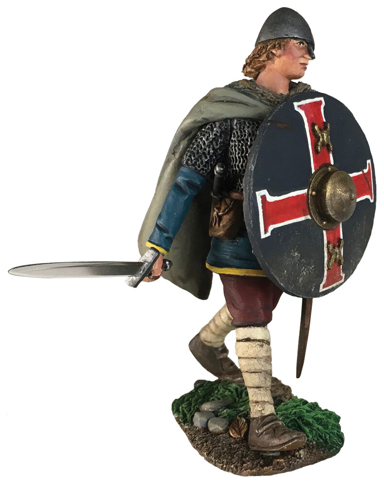 W Britain - "Kenway" Saxon Advancing with Sword  #62130