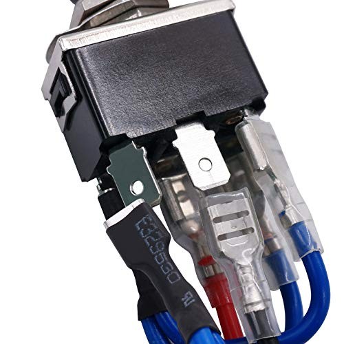 Waterproof Latching Reverse Polarity Switch 12V 10 Amps DC Motor Control 6