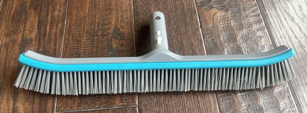Mainstays Pool Maintenance Kit 2 Piece Wall Pool Brush Leaf Rake