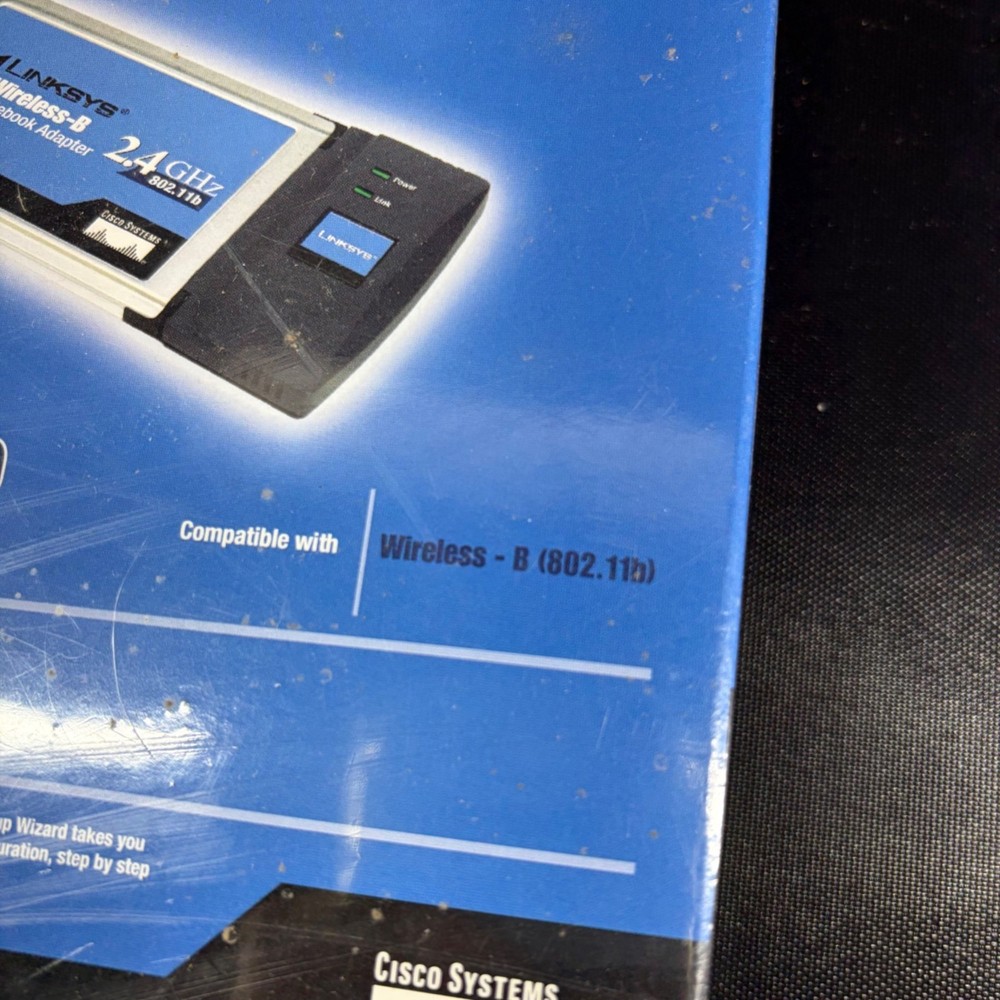 Linksys Wireless-B Notebook Adapter Model WPC11 Version 4 New Sealed