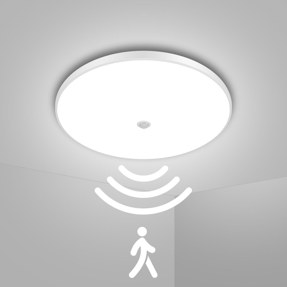 18W LED Ceiling Light, Sensor Light Single Color Temperature for indoor use