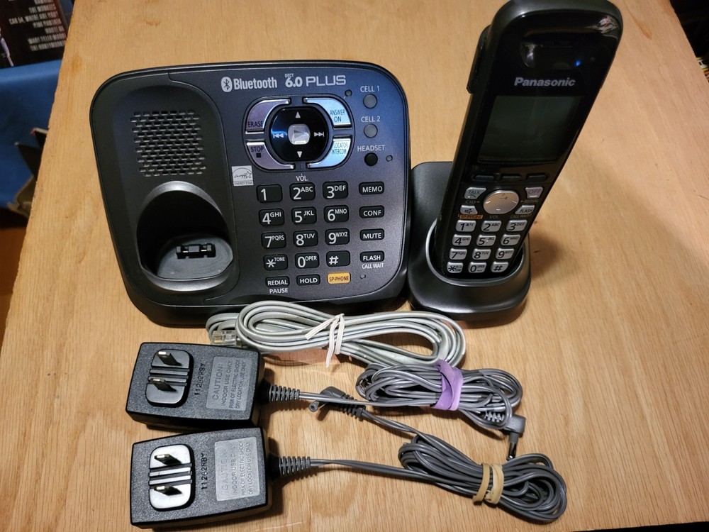 Panasonic KX-TG6581  Bluetooth 6.0 DECT Plus Answering System w/Handset READ
