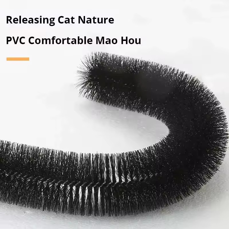 Cat Self Grooming Arch Brush w/ Scratching Pad Interactive Toy