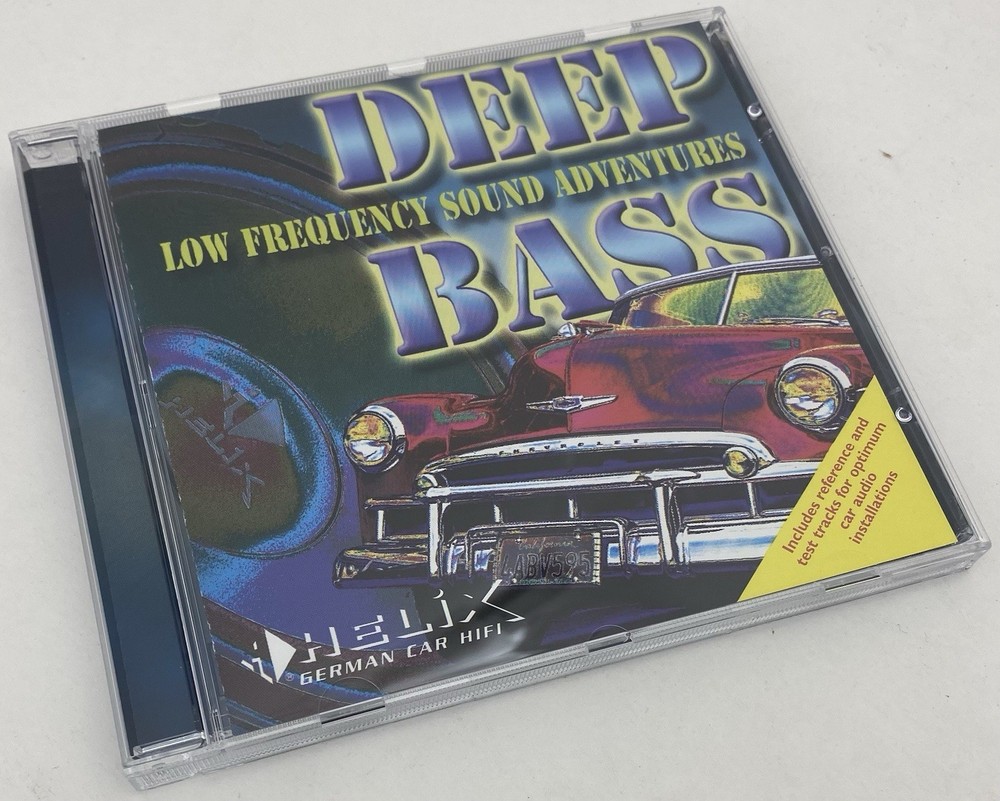 HELIX AUDIO BASS FREQUENCY TEST DISC CD