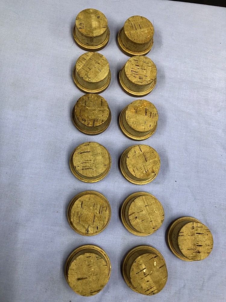 Thirteen (13) Vintage Heublein Corks