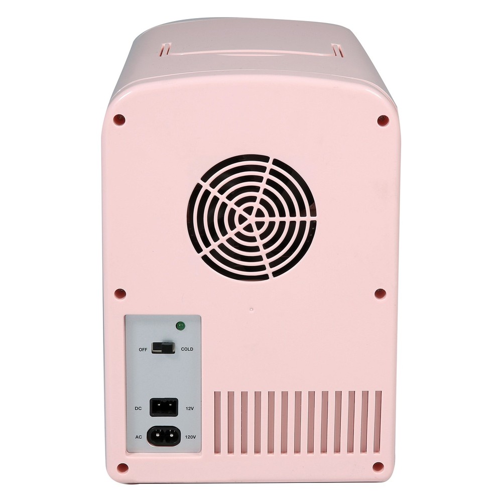 9-Can 48W Portable Retro Mini Refrigerator