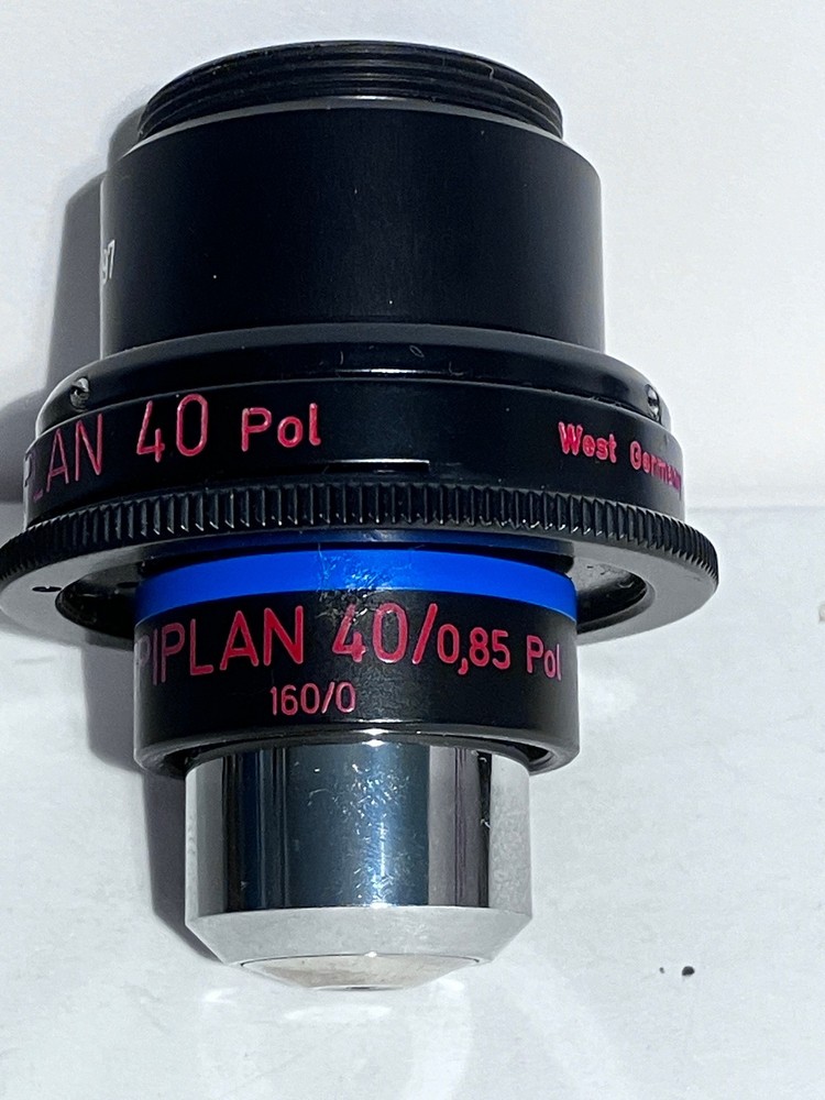 Zeiss INKO Epiplan 40X Reflected Light Microscope Objective 462004-9901