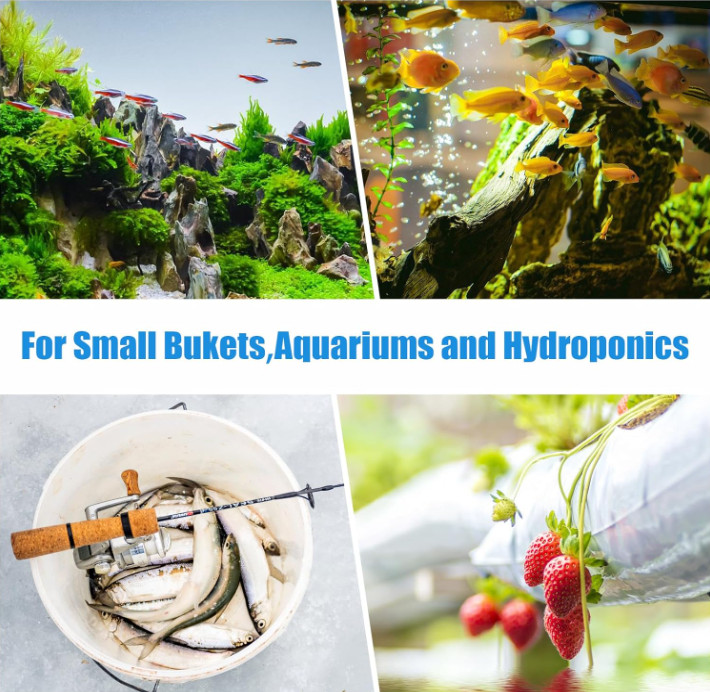 Aquarium Air Stones 12 Pack Bubble Diffuser for Fish Tank & Hydroponics