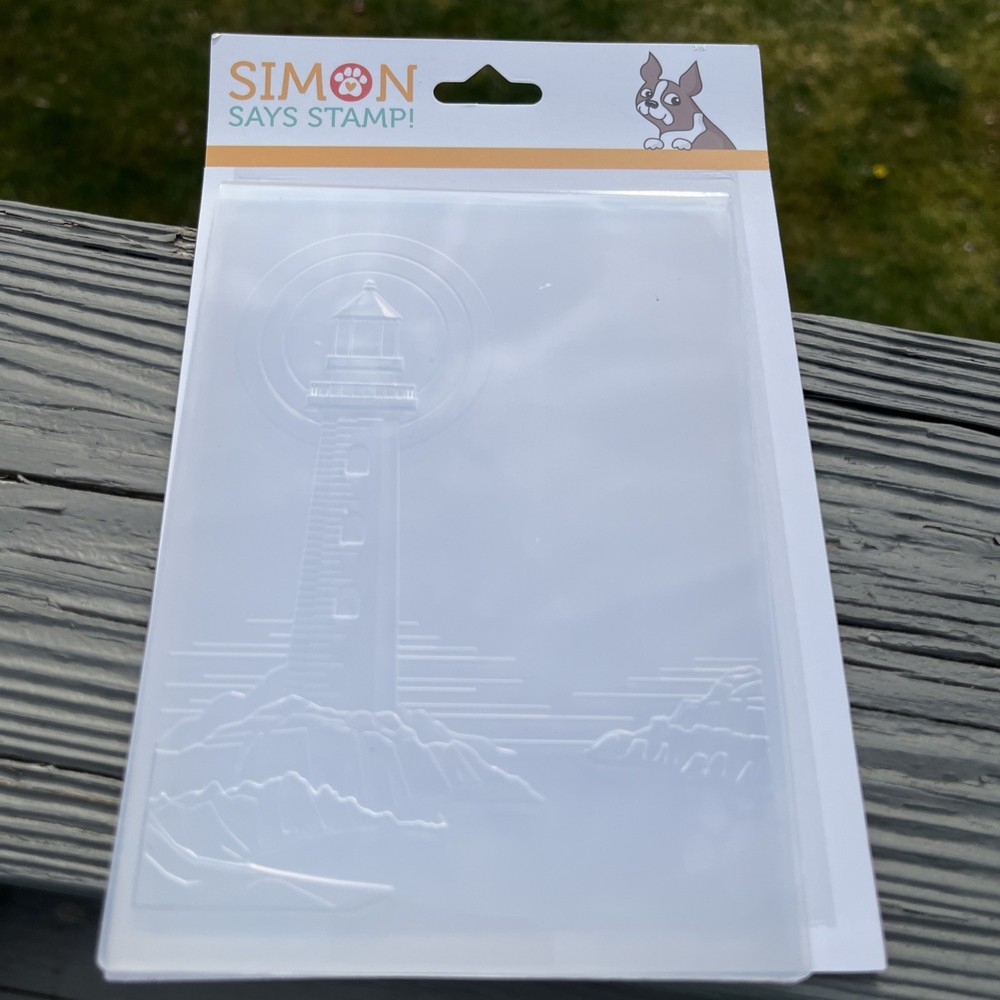 Simon says Stamp Lighthouse Embossing Folder