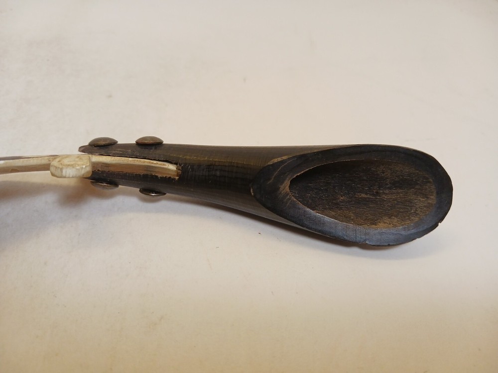 Vintage Bone Knife With Horn Handle