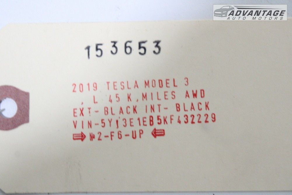 2017-2023 TESLA MODEL 3 BATTERY PACK HIGH VOLTAGE TUNNEL WIRE CABLE HARNESS OEM