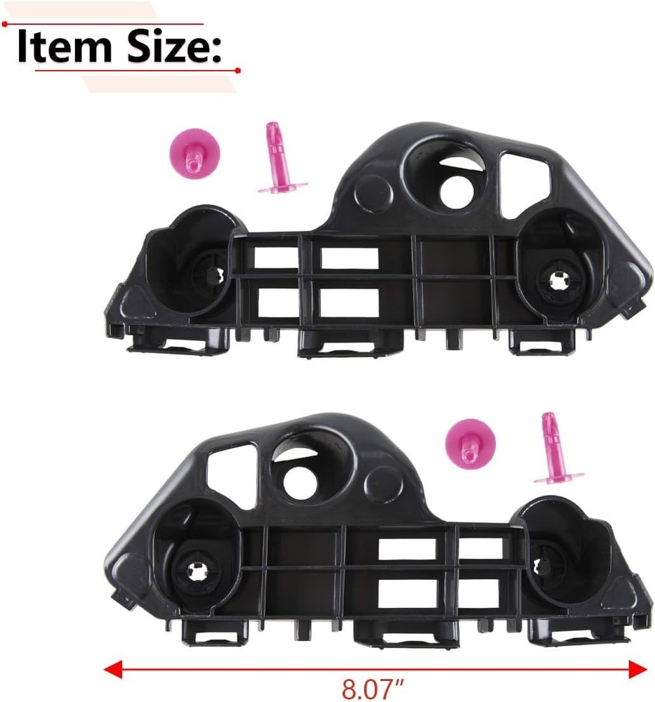 Front Bumper Bracket Compatible with Camry 2018 2019 2020 2021 Year