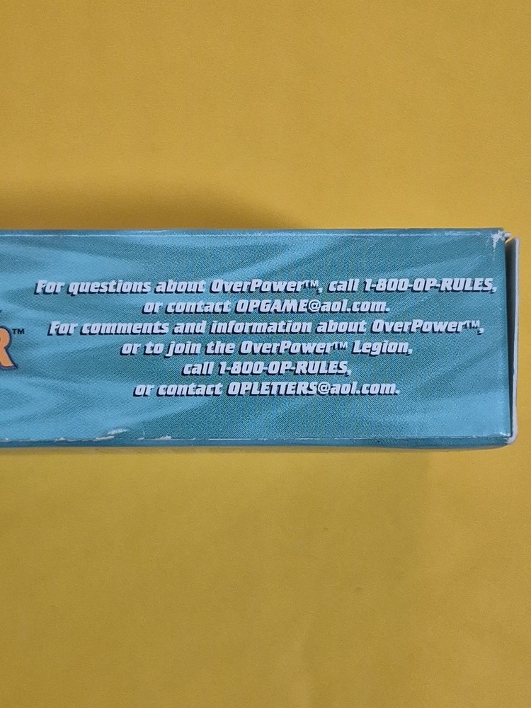 Image OverPower Starter Deck 1998