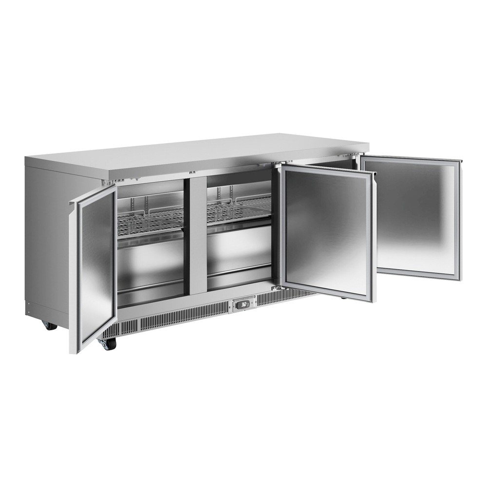 72" Front Breathing Undercounter Refrigerator