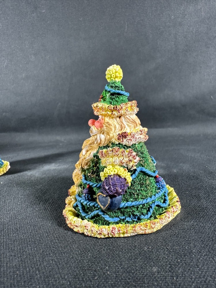 Pair of Santa Figurines