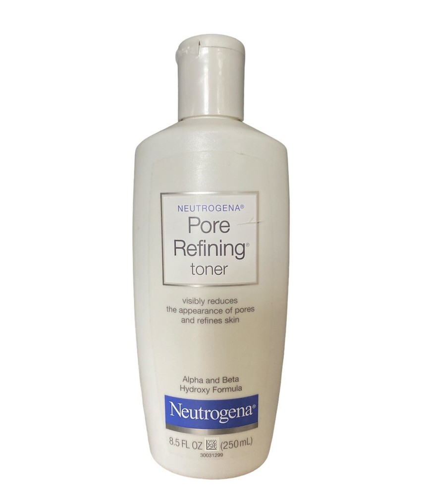 Neutrogena Pore Refining Toner Alpha & Beta Hydroxy Formula 8.5 oz