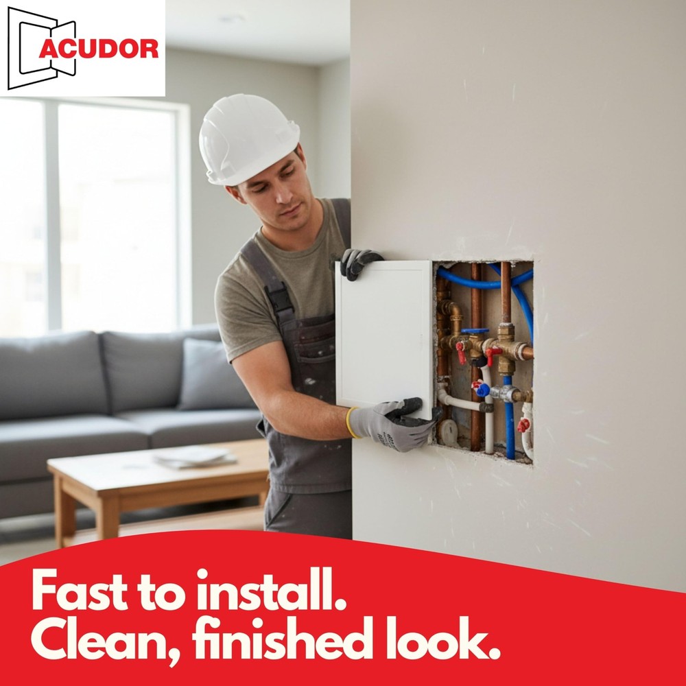 Access Panel for Drywall - Wall & Ceiling Plumbing and Electrical Hinged Acce...