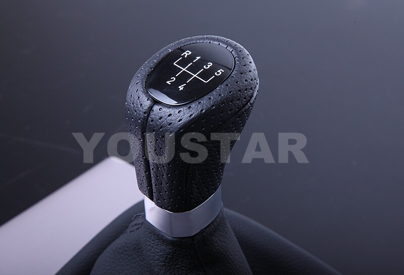 UK 5 Speed Weighted Leather Gear Knob & Boot Gaiter BMW E81 E82 E87 E88 1 series