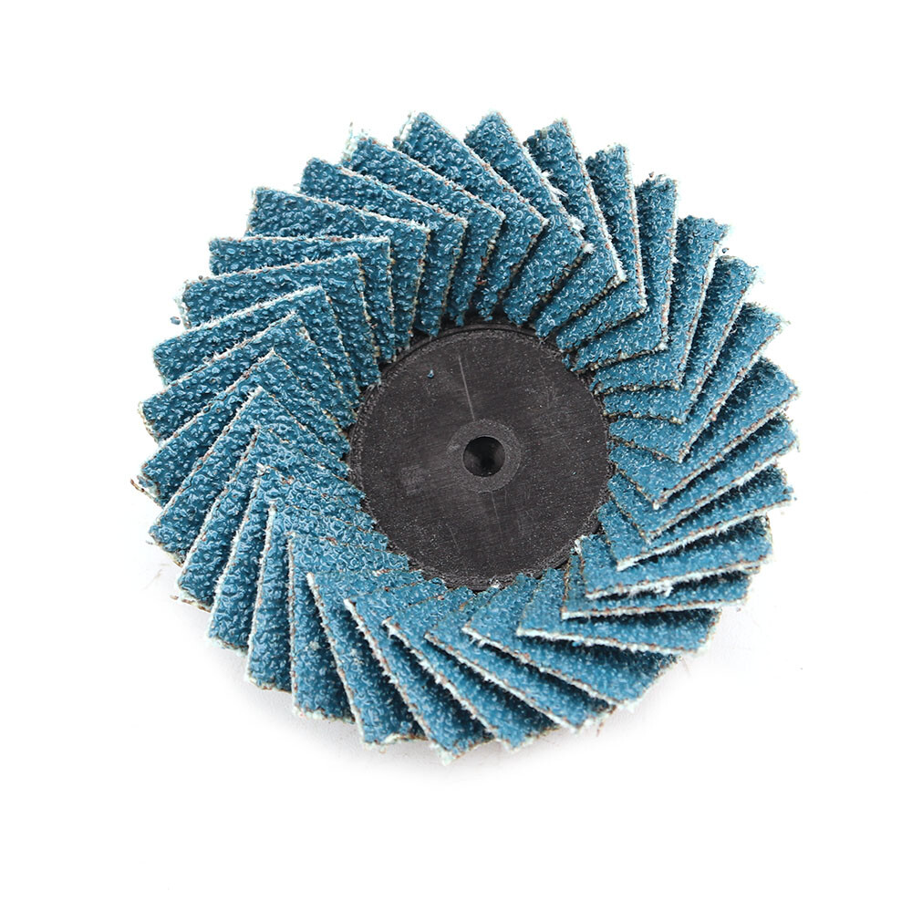 6Pcs 2'' Flap Sanding Wheels Zirconium Oxide Angle Grinder Discs Abrasive Tools