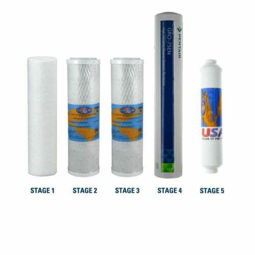 Ultima Green RO 5 Compatible Filter Kit with RO Membrane